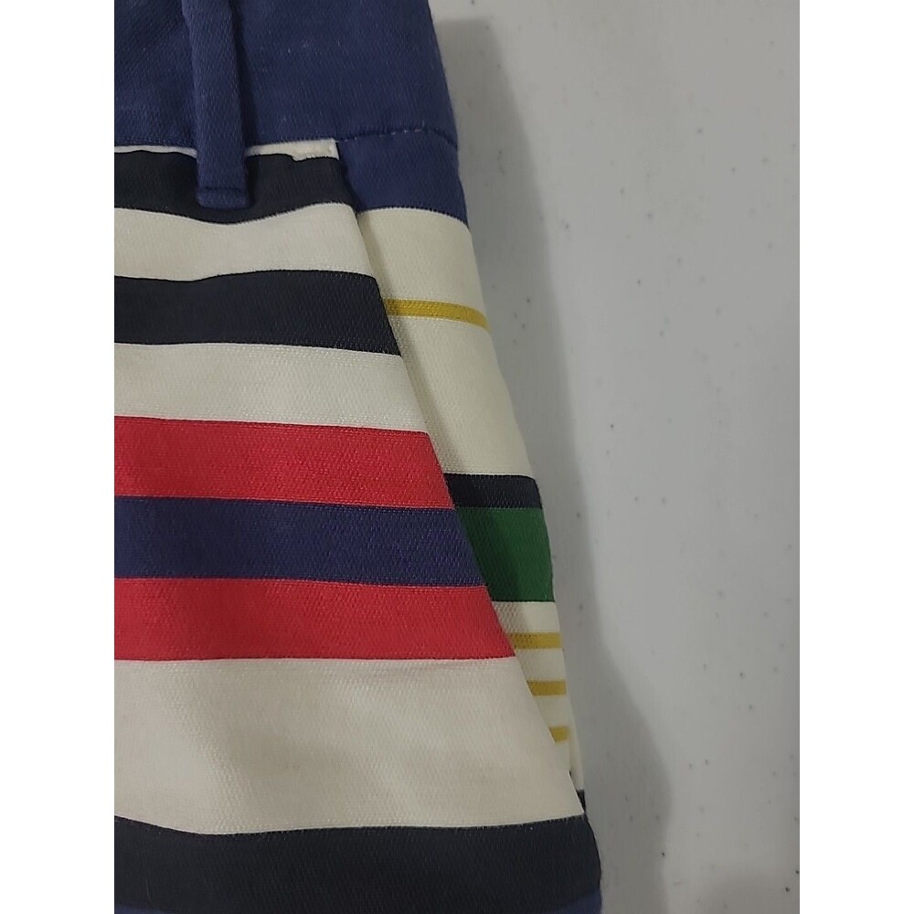 J Crew Mini Skirt Size 0 Multicolor Striped - Picture 7 of 11